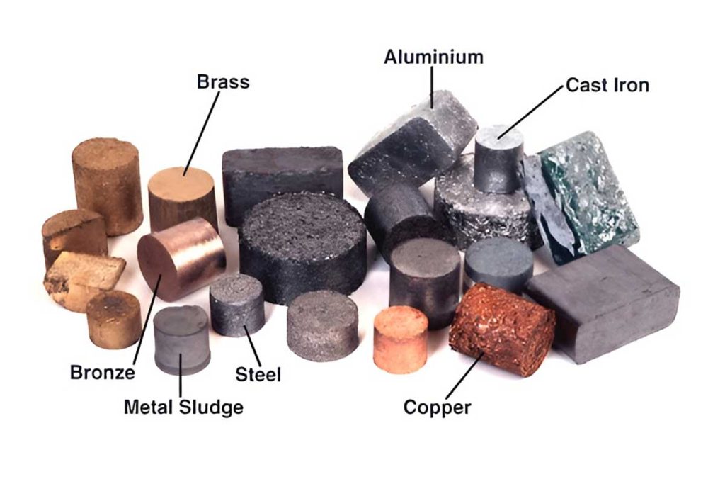 جدول نقطه ذوب فلزات